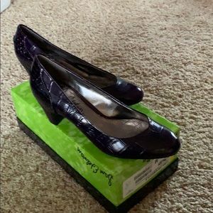 BRAND NEW!  Sam Edelman Grape Yuma heel!